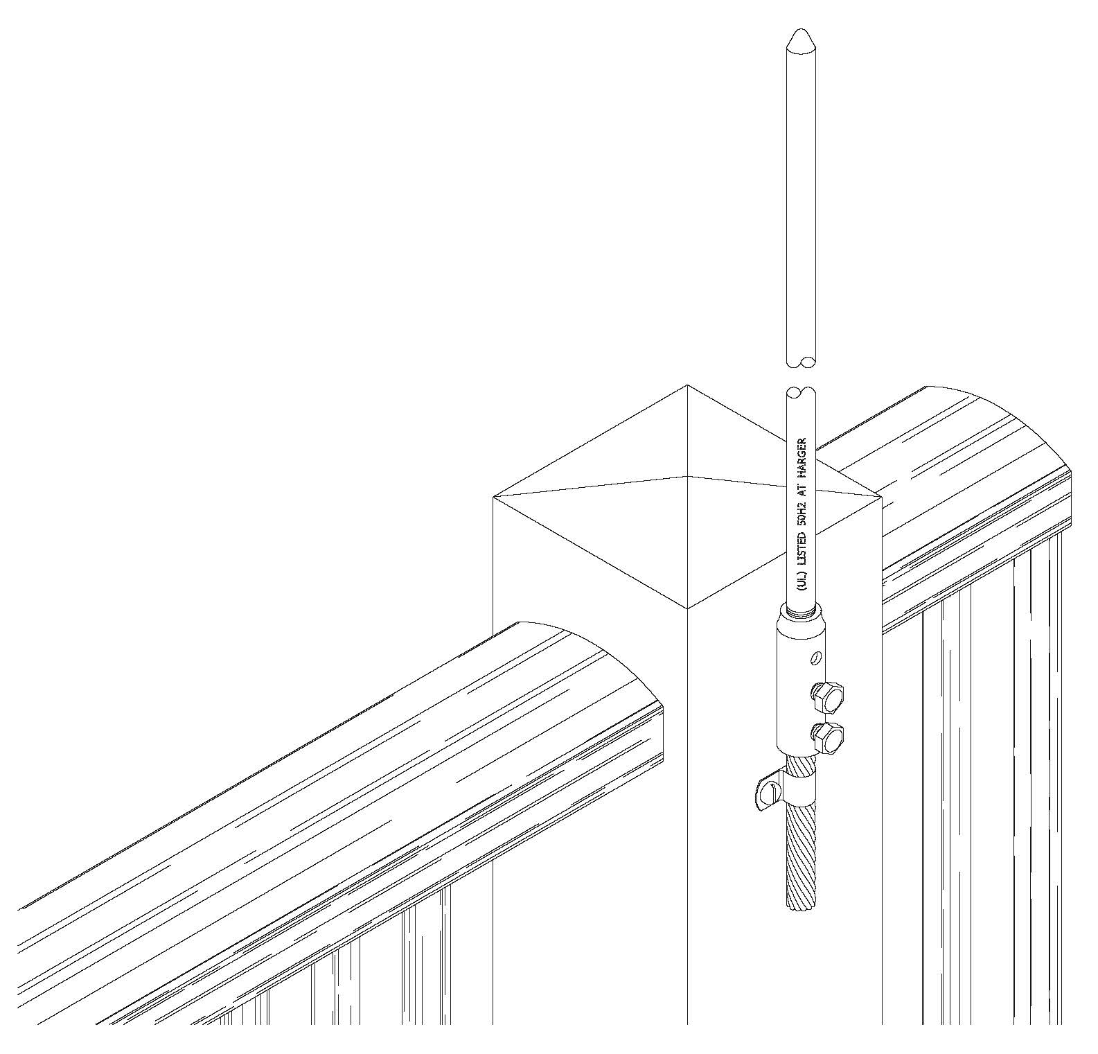 Vertical | Harger Lightning and Grounding